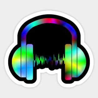 Psychedelic Sound Sticker